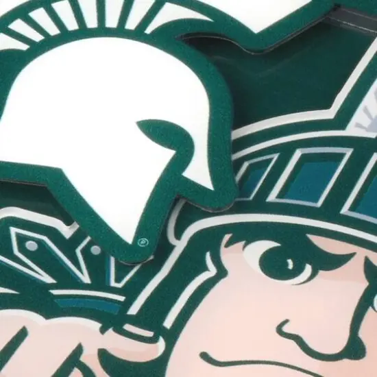 College Team 3D Logo Series Coasters, 2ct. Michigan State Spartans {5}