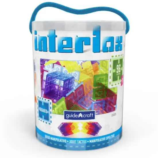 Guidecraft&reg; Interlox&trade; Squares Building Set {3}