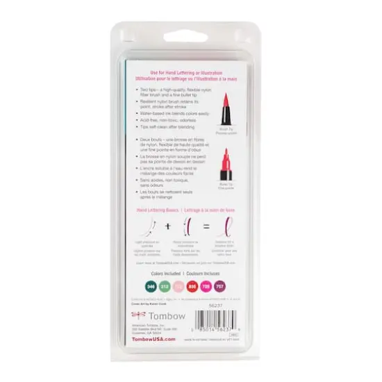 Tombow Very Berry Dual Brush Pen Set {10}