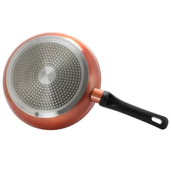 Gibson&reg; Cuisine Hummington 12" Metallic Copper Aluminum Frying Pan {5}