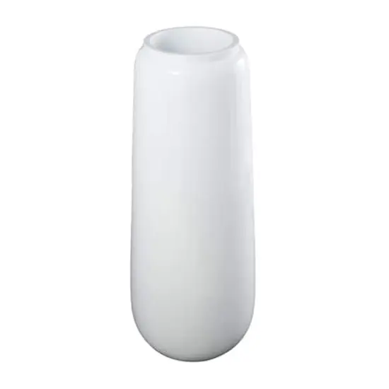 3ft. White Modern Tall Floor Vase {1}