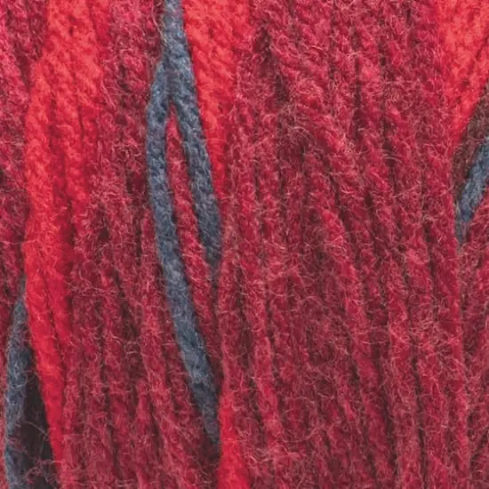 3 Pack Red Heart&reg; All In One Flower Power&trade; Yarn Burgundy Blossom {5}