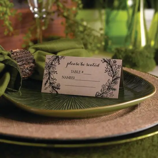 Hortense B. Hewitt Co. Rustic Wreath Place Card {3}