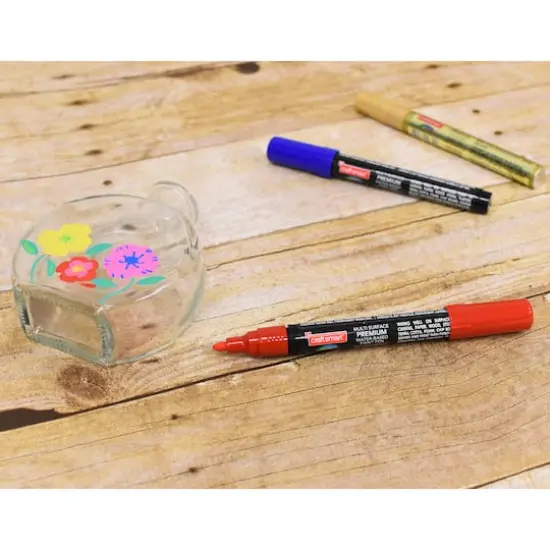 Premium Broad Tip Matte Water-Based Paint Pen by Craft Smart&reg; Red {10}