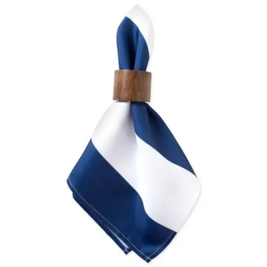 DII&reg; Nautical Blue Cabana Striped Outdoor Napkins, 6ct. {7}