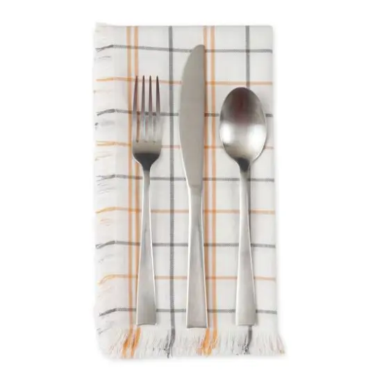 Harvest Windowpane Plaid Napkin, 6ct. {4}