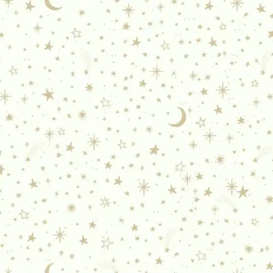 RoomMates Gold Twinkle Little Star Peel & Stick Wallpaper {1}