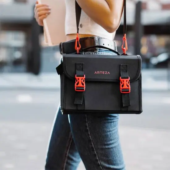 Arteza&reg; 96 Real Brush Pens&reg; Set with Carrying Case {11}