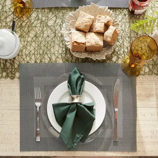 DII&reg; Cloth Buffet Napkins, 12ct. Dark Green {4}