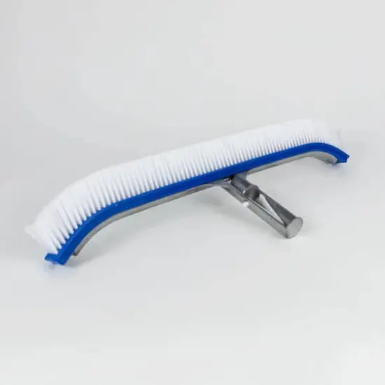 18" Blue Curved Swimming Pool Wall Brush {3}