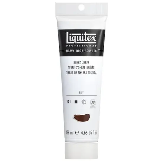 Liquitex&reg; 4.65oz. Heavy Body Acrylic&trade; Paint 128 Burnt Umber {1}