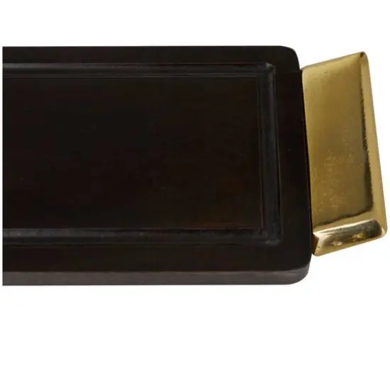 Brown Coastal Tray, Set of 2" 27", 23" {4}