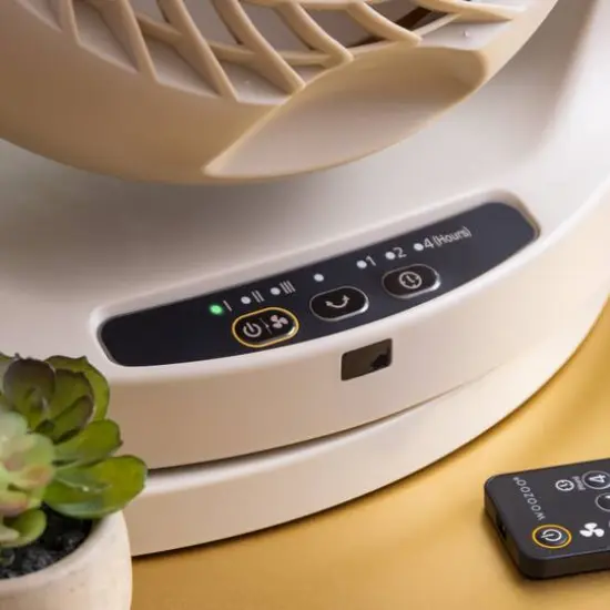 Iris&reg; 12.25" Latte Fan with Remote {8}