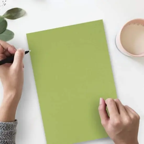 JAM Paper Matte 8.5" x 14" 28lb. Paper, 50 Sheets Olive {4}