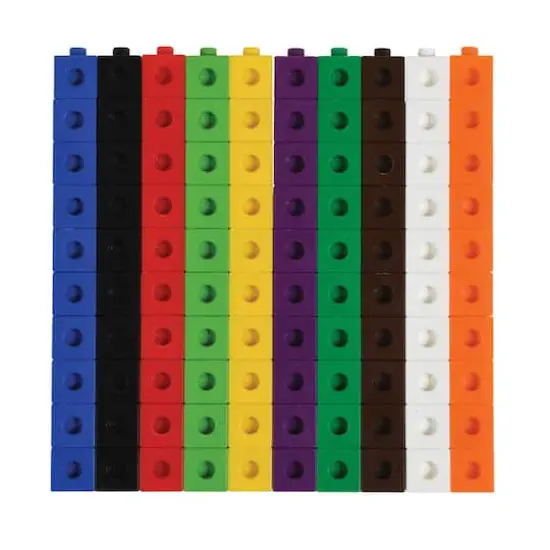 Edx Education&reg; 100 Piece Linking Cubes Set {4}
