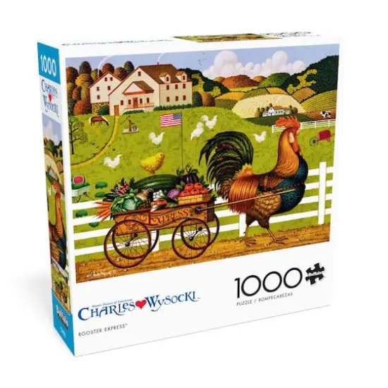 Assorted Charles Wysocki&trade; 1,000 Piece Puzzle {18}