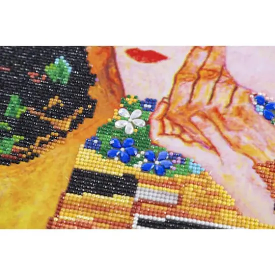 Diamond Dotz&reg; Advanced The Kiss Klimt Diamond Painting Kit {6}