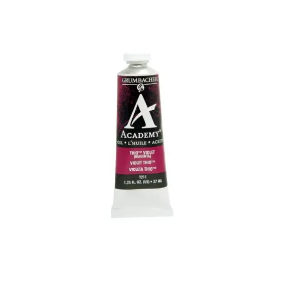 Grumbacher&reg; Academy&reg; Oil Color, 37mL Thio Violet Magenta {1}