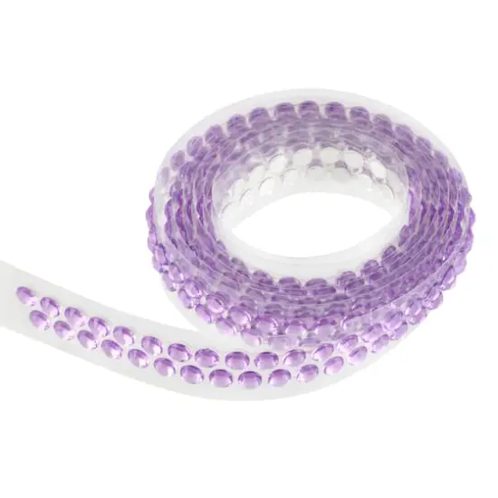 Bling on a Roll™ Double Row Rhinestones by Recollections™ Light Purple {1}