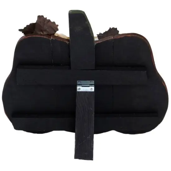 10" Green & Orange Fall Harvest Pumpkin {5}