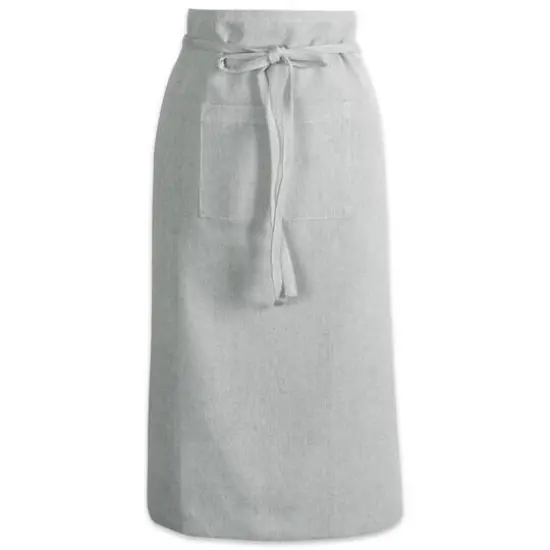 DII&reg; Solid Chambray Bistro Apron Artichoke Green {1}