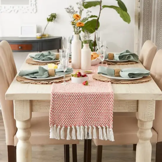DII&reg; 72" Woven Table Runner Spice {6}