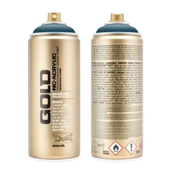 Montana&trade; Gold Acrylic Professional Spray Paint G5150 Fjord {1}