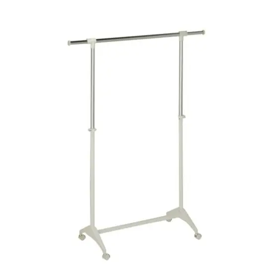 Honey Can Do White Modern Garment Rack {3}
