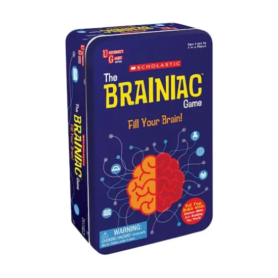 Scholastic - The Brainiac Game Tin {1}