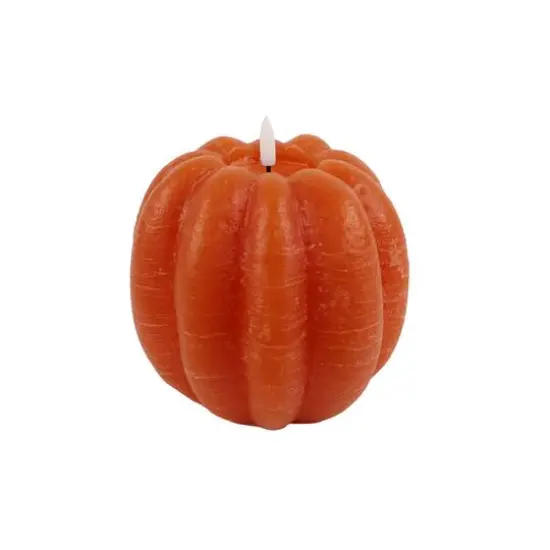 5.5" Pumpkin LED Candle by Ashland&reg; {5}