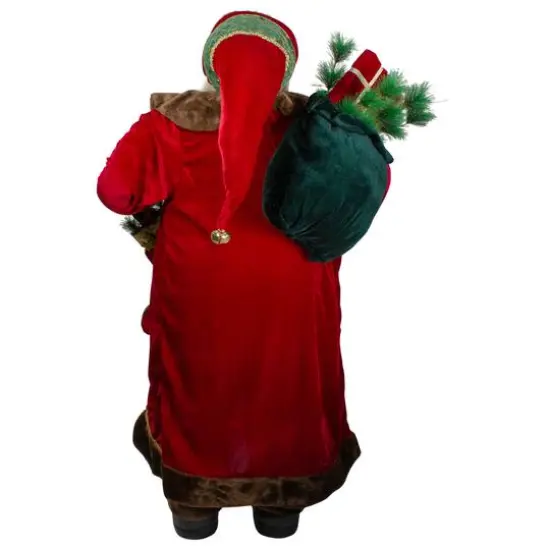 4ft. Standing Santa Christmas Figure with Presents {7}