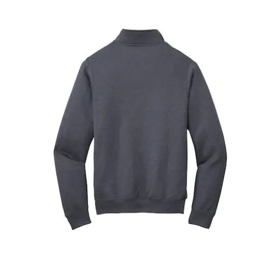 Port & Company&reg; Core Fleece 1/4 Zip Pullover Sweatshirt Heather Navy {5}
