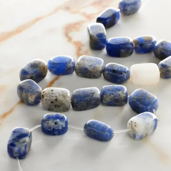 Sodalite Sapphire Nugget Beads by Bead Landing&trade; {3}