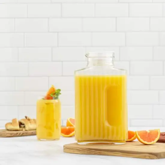 JoyJolt&reg; 68oz. Beverage Serveware Glass Pitcher {5}