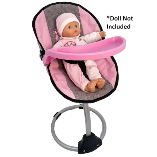 Bambolina 3-in-1 Doll Highchair/Swing Set {6}