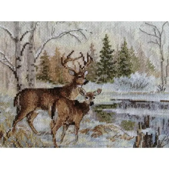 Alisa At The Forest Lake Cross Stitch Kit {3}