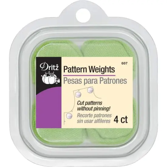 Dritz&reg; Assorted Color Pattern Weights, 3ct. {3}