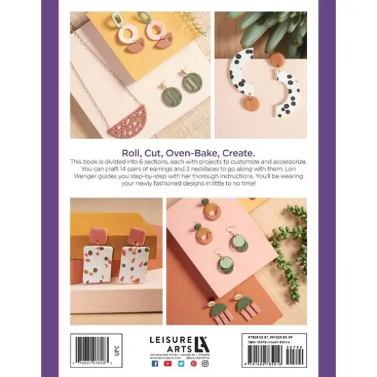 Leisure Arts&reg; Clay Jewelry Book {3}