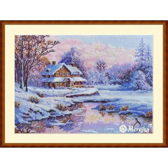 Merejka The First Snow Counted Cross Stitch Kit {1}