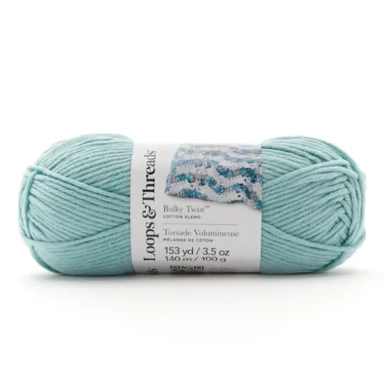 Bulky Twist&trade; Solid Yarn by Loops & Threads&reg; Pastel Turquoise {1}