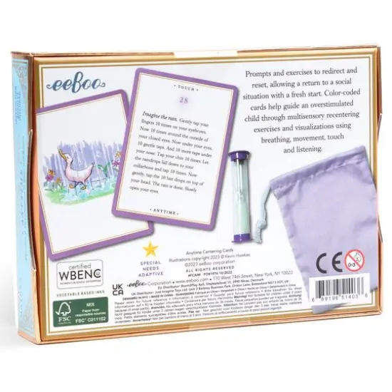 eeBoo Anytime Centering Cards {3}