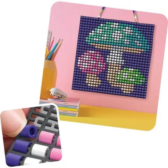 Perler&trade; Snappix&trade; Large Mushroom Bead Craft Kit {7}