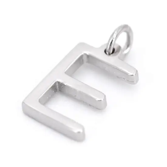 Sterling Silver Alphabet Charm by Bead Landing&trade; E {7}
