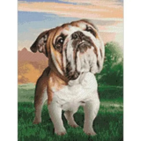 Crafting Spark Dreaming Dog Diamond Painting Kit {1}