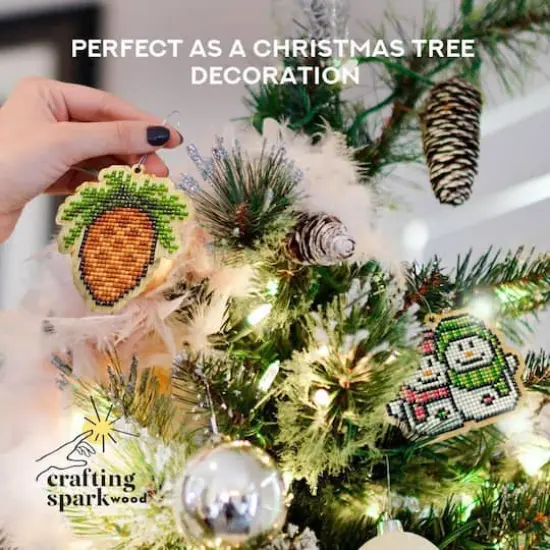 Crafting Spark Gingerbread Man Diamond Painting Kit {8}