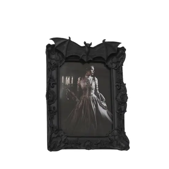 5" x 7" Black Ornate with Bat Tabletop Frame by Ashland&reg; {1}