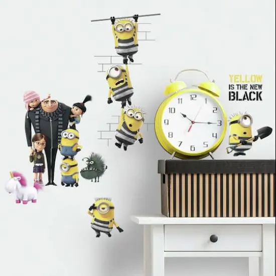 RoomMates Despicable Me 3 Peel & Stick Wall Decals {4}