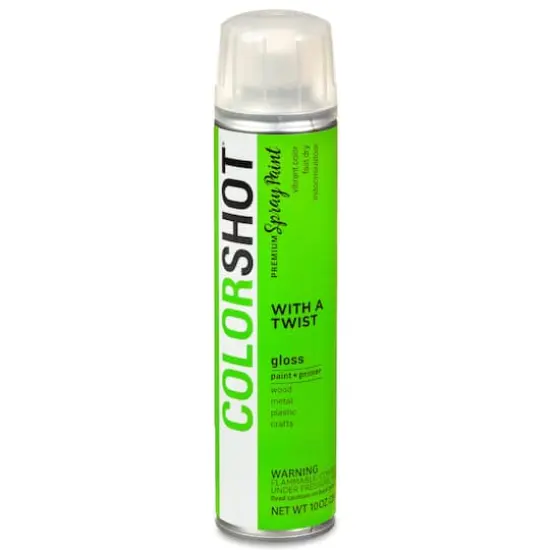 COLORSHOT&reg; Premium Gloss Spray Paint With a Twist {1}