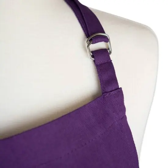 DII&reg; Chino Chef Apron Eggplant {10}