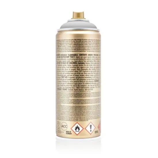Montana&trade; Gold Acrylic Professional Spray Paint G7020 Wall {8}